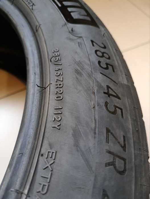 Комплект шин б/у 285/45ZR20 112Y Michelin Pilot Sport All Seasons 4