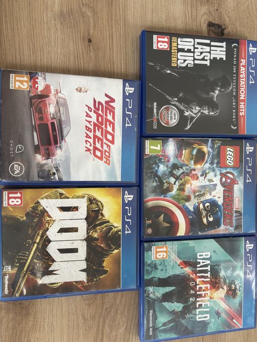 Gry PS4.