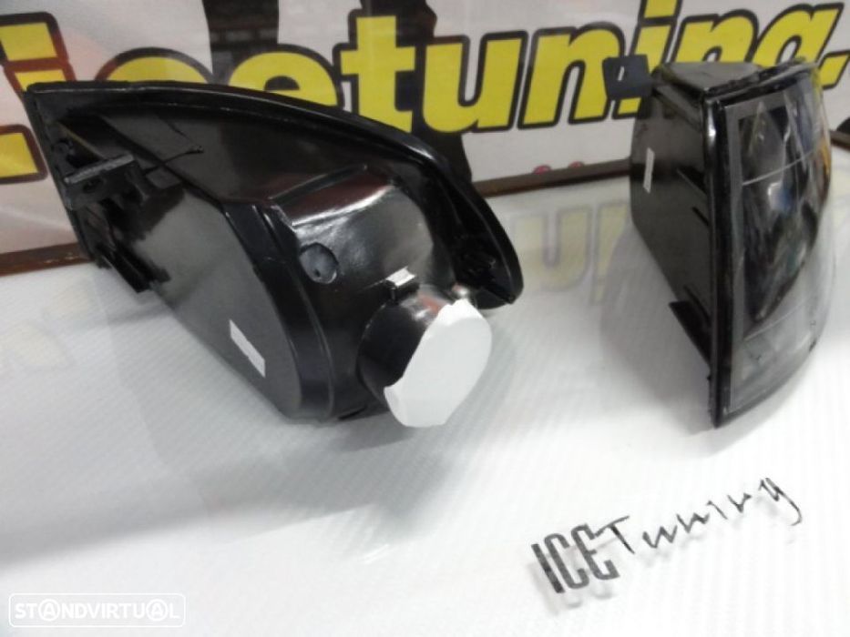 Pisca frontal BMW E46 limo / touring 4p 98-01 Fundo Preto c/2 anos de garantia