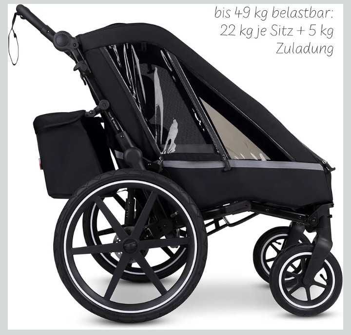 ABC design tour przyczepka rowerowa 3w1