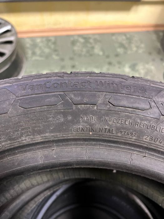 Резина2шт для буса Continental VanControlWinter 185/55R15C зимаZ15-115