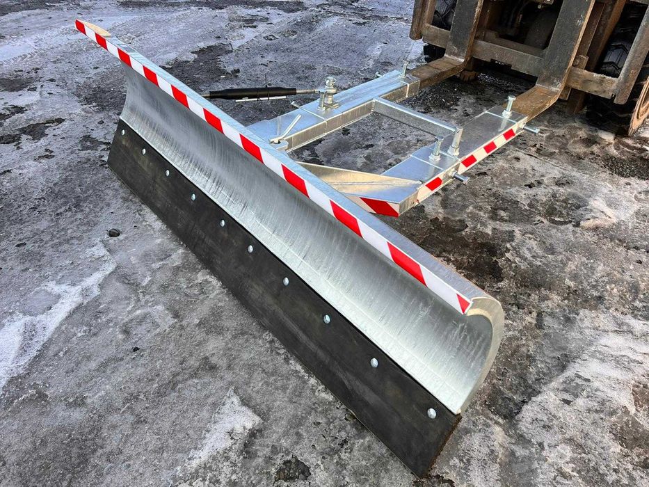 Pług do Wózka Widłowego odśnieżanie śnieg na widły ocynk POLSKA PROD