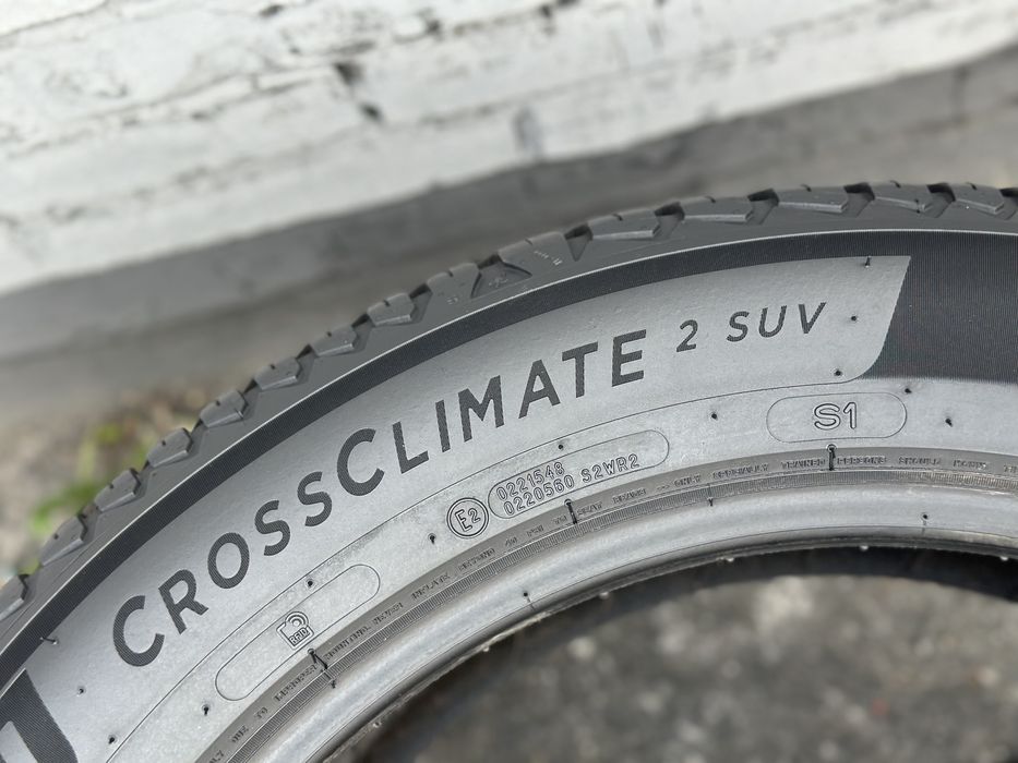 Топові шини‼️ Michelin Cross Climate2 suv 105V 235/55 r19 6.8мм 2024рік‼️ Всесезонні шини