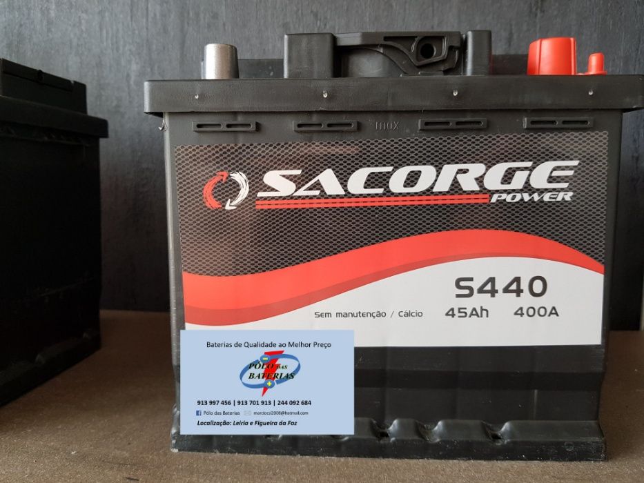 Baterias de carro/automóvel Novas e Baratas 45ah,60ah,75ah,80ah,100ah