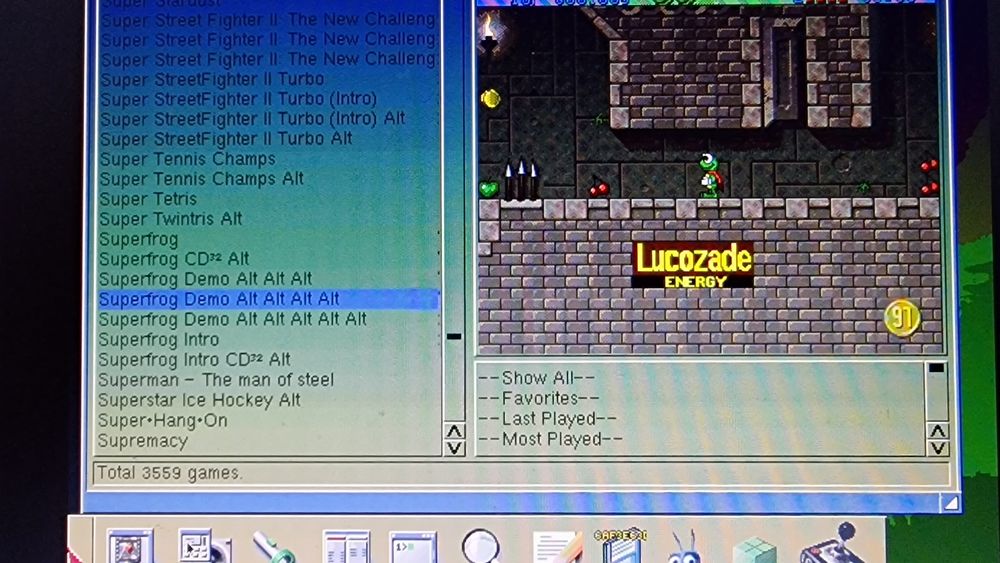 Amiga1200/500/600/cd32..Classicwb3.9PL na karcie sd32gb