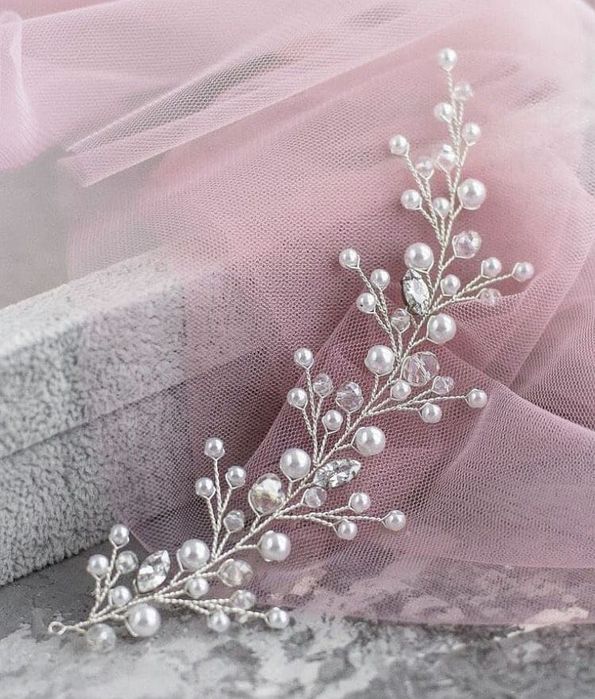 Wianek komunijny / Opaska do włosów (komunia, wesele, ślub)