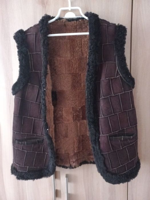Kamizela kozuszek damski