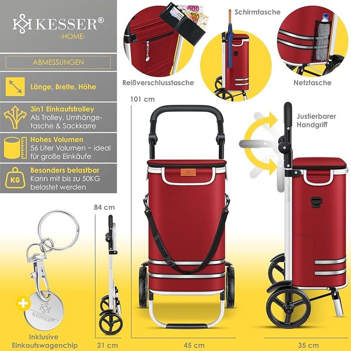 Wózek składany na zakupy