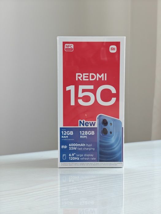 Redmi 15C, 6/128Gb NFC із блоком живлення в комплекті