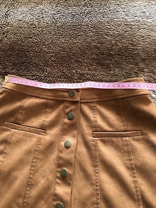 Юбка Zara «под замшу»
