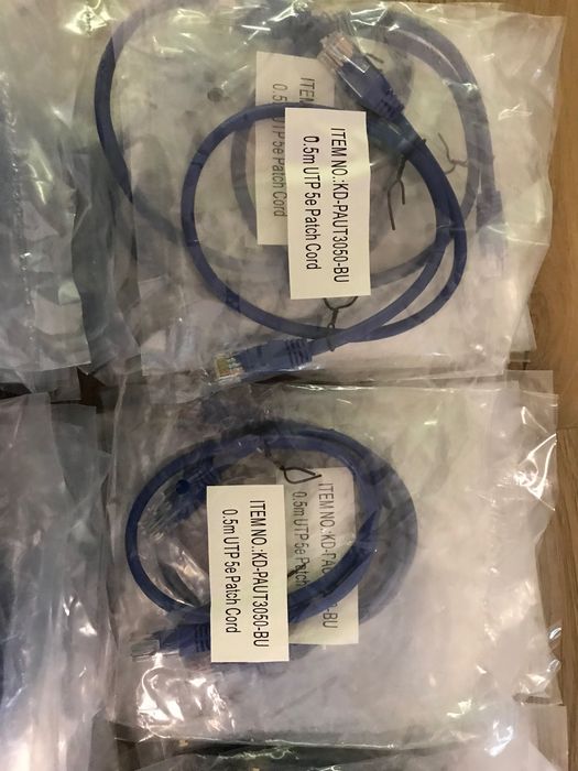 Zestaw kabli LAN / patchcord / RJ45/Cat.5e