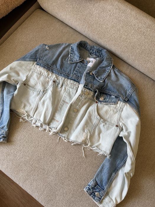 Куртка Zara джинсова С