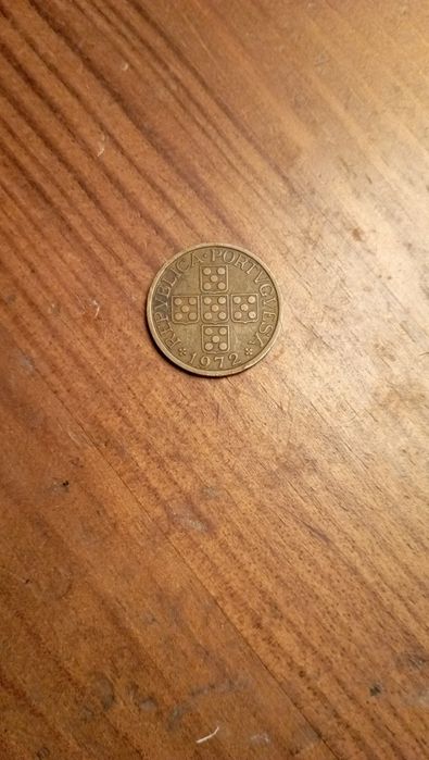 Moedas 50 centavos bronze Escudo português