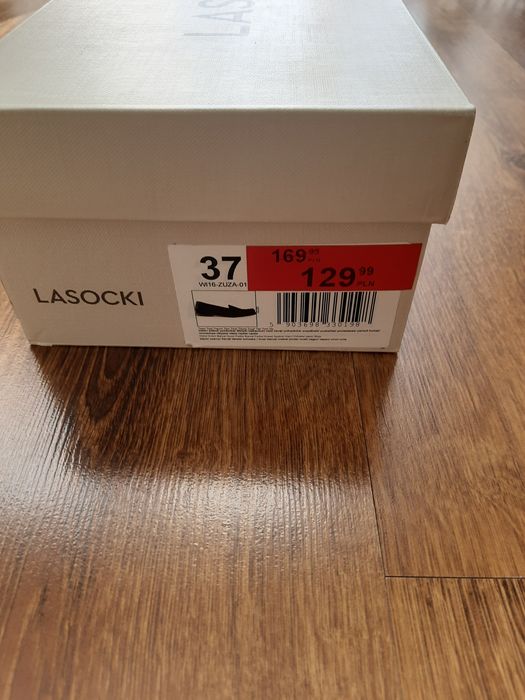 Buty lasocki rozmiar 37 nowe skórzane