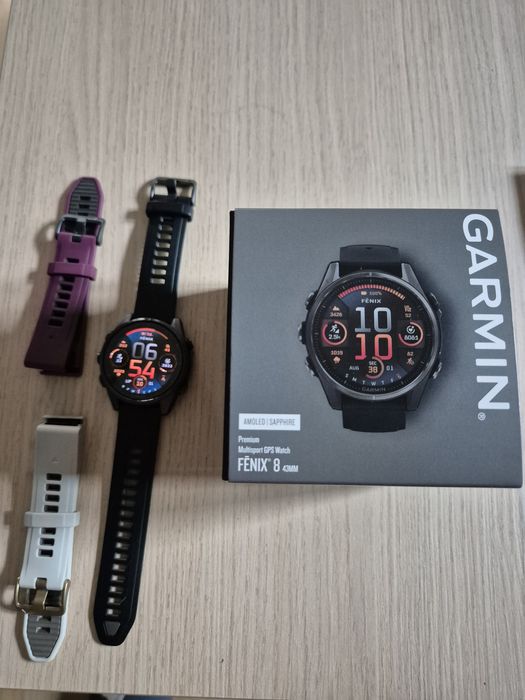 GARMIN Fenix 8 Sapphire amoled  43 mm