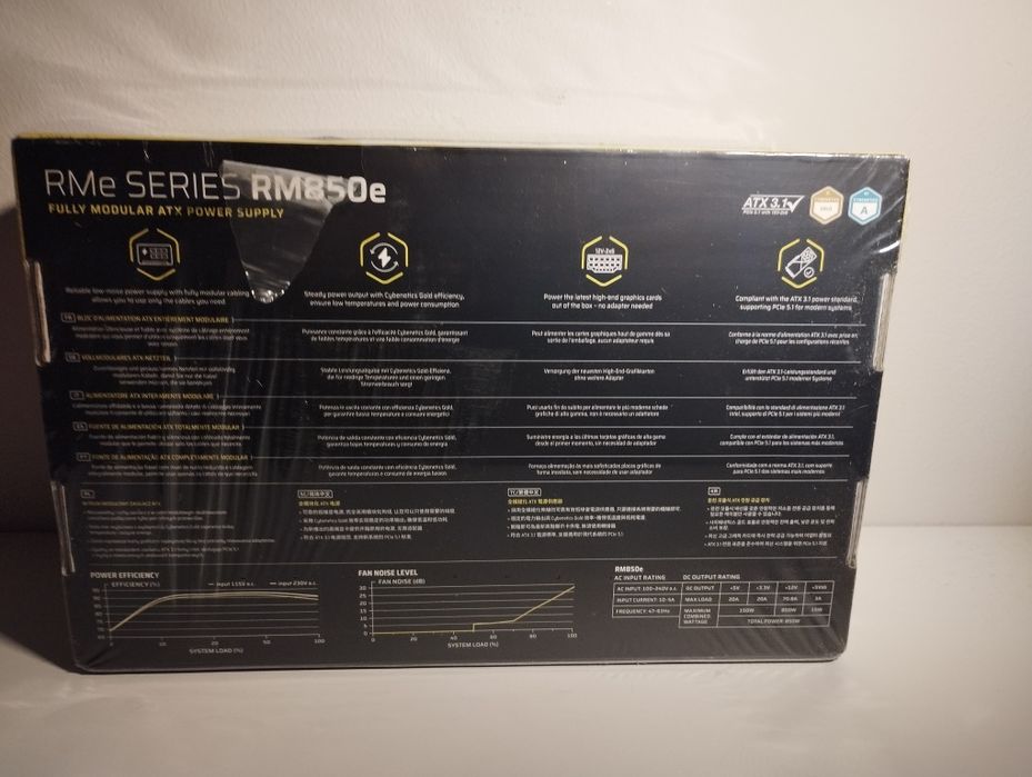 Блок питания Corsair RM850e ATX 3.1  850W