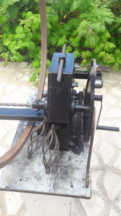 Станок для ковки (трубогиб, улитка, торсион)