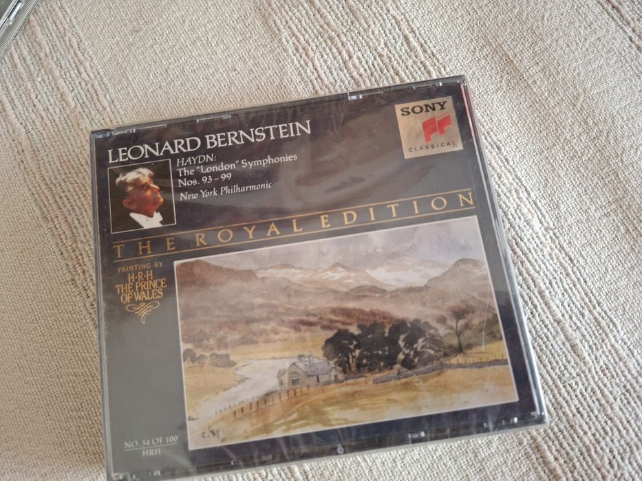 Leonard Bernstein 5 cds novos selados