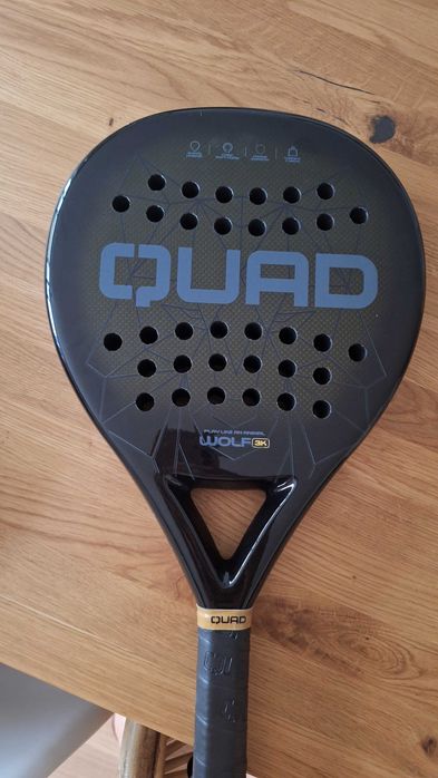 Raquete padel quad wolf