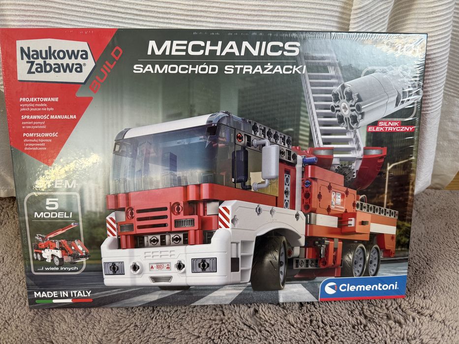 Clementoni Wóz Strażacki - Mechanics - Made in Italy