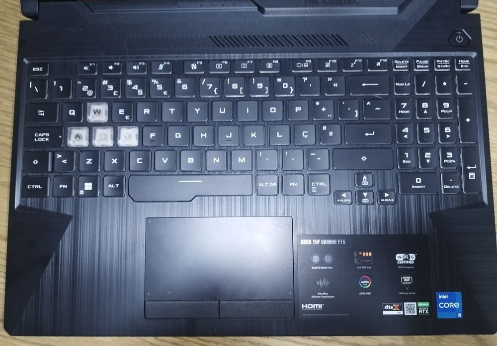 Portátil Gaming ASUS TUF F15 | RTX 3050 | UPGRADE 32GB RAM