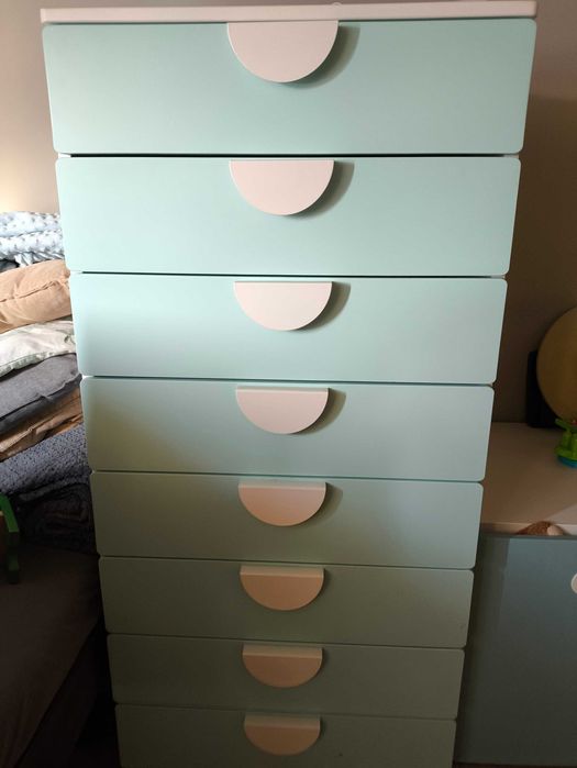 komoda SMASTAD niebieska