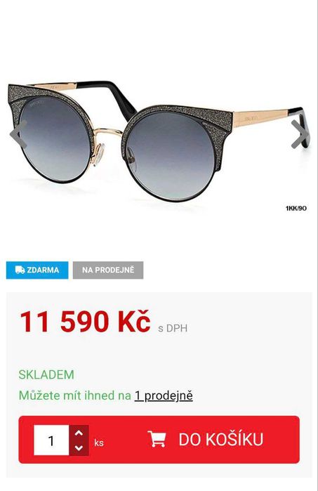 Дизайнерские солнцезащитные очки Jimmy Choo женские