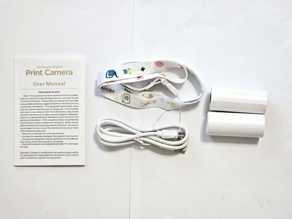 Фотопринтер термічний Q5 з RGB підсвіткою та Bluetooth