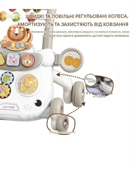 Ходунки дитячі ,сортер