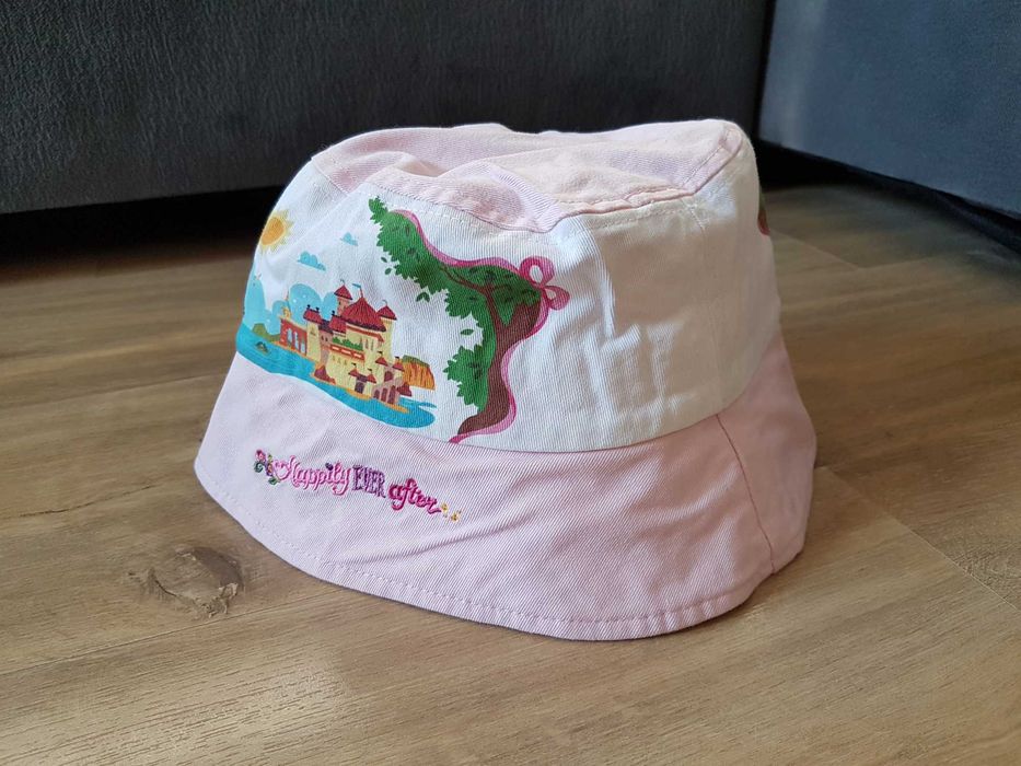 Różowy bawełniany kapelusz bucket hat DisneyParks Once Upon a Time58cm