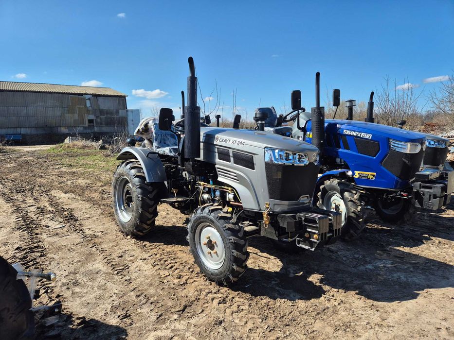 Трактор Скаут 244 ХТ 4х4 Доставим к дому