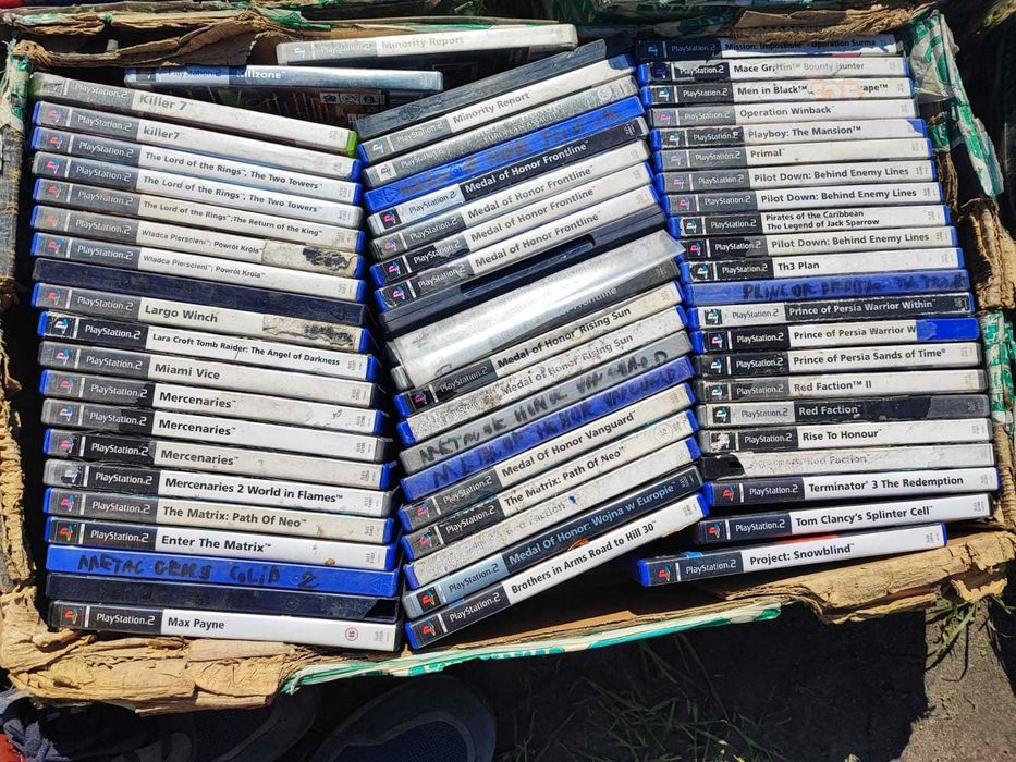 Gry na ps2, Gra PlayStation 2 crash fifa 13 tekken mortal kombat gta