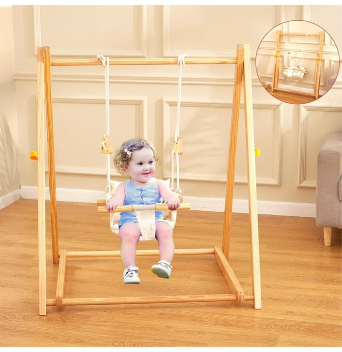 Baloiço Montessori portátil para bebés