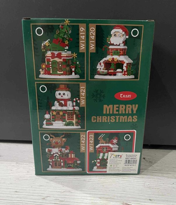 Nowe brązowe klocki konstrukcyjne domek z pierników 811 pcs elementy