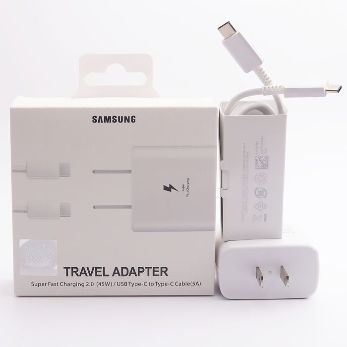 Carregador Samsung 45W + Cabo USB-C [Original - NOVO]