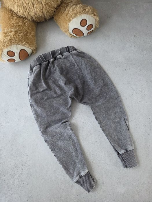 Spodnie modne Style Kids 98 szare