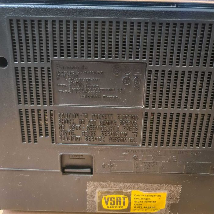 Rádio Vintage Panasonic RF-1410LBS – Multibanda GX701 / FM-AM-SW