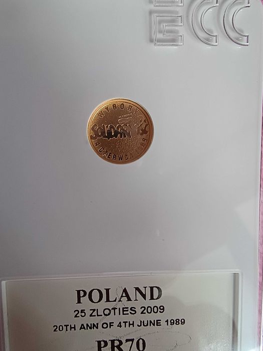 25 zł Wybory 4 czerwca 1989 Solidarność Au