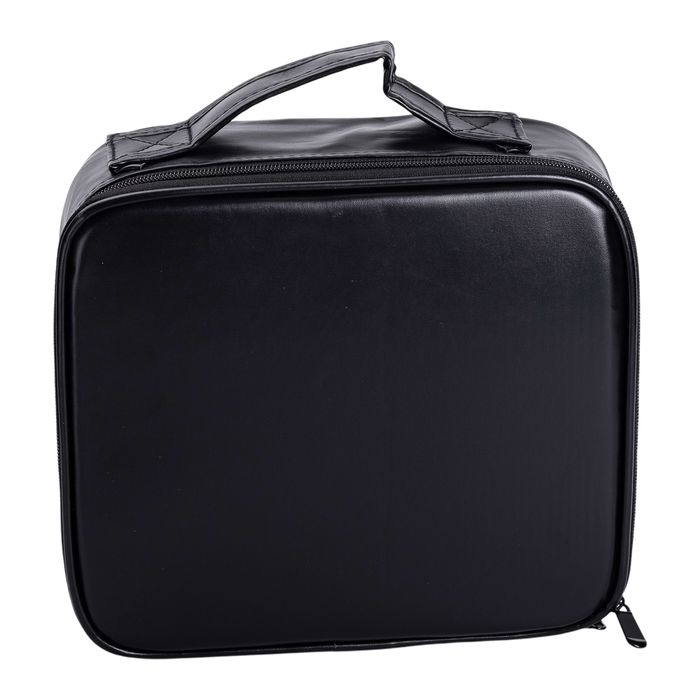 Дорожня косметичка органайзер з LED дзеркалом 26×22×9 см