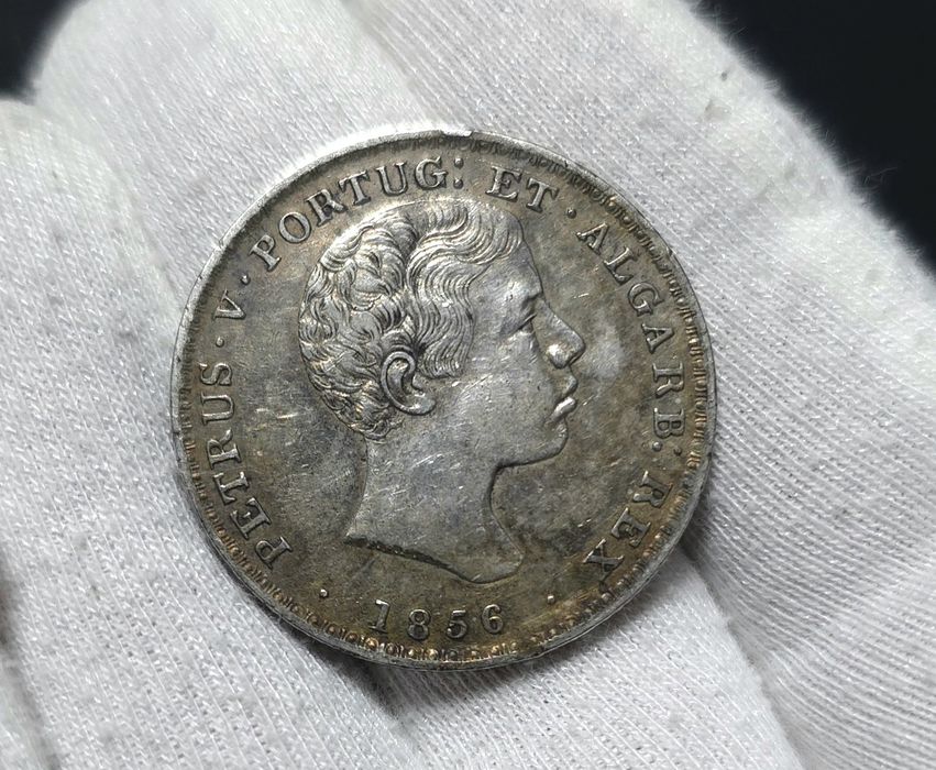 500 reis 1856 D.pedro v
