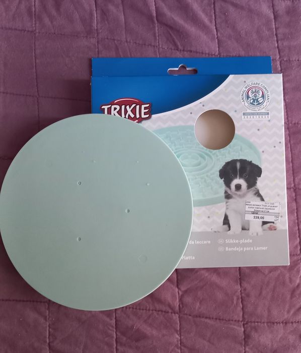 TRIXIE Junior килимок для повільного годування собак 21 см, новий