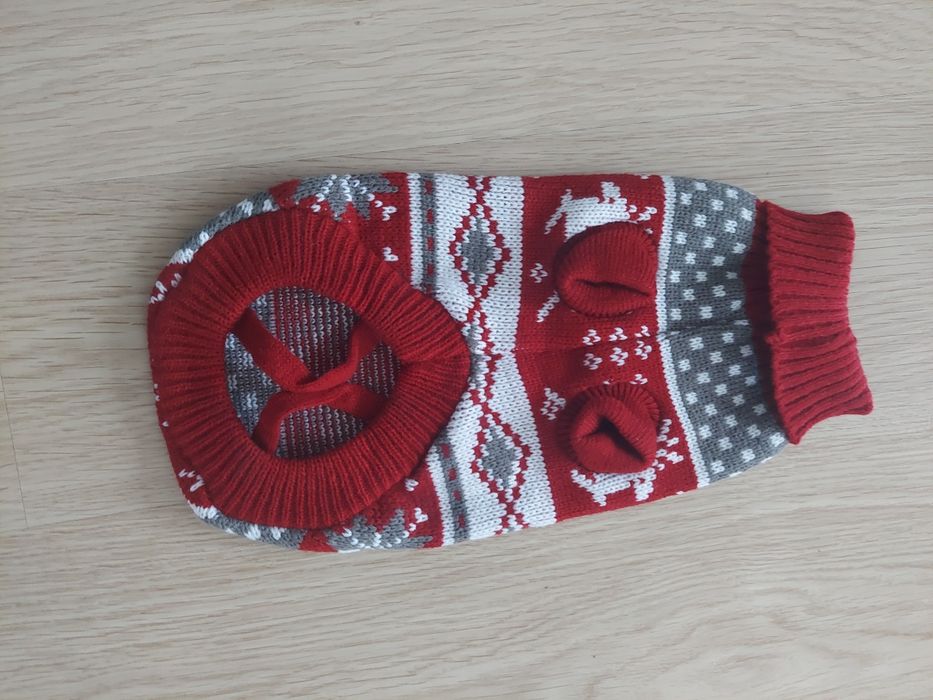 Świąteczny sweter dla zwierząt; dla psów i kotów