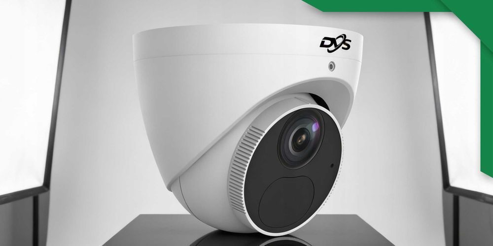 Monitoring IP PoE 5Mpx 4 czarne kopułki AI mikrofon dom sklep biuro IR