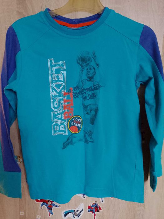 Koszulka bluzka z długim rękawem basketball