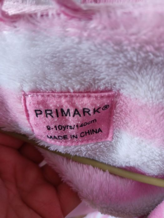 Szlafrok dziewczęcy 140 Primark