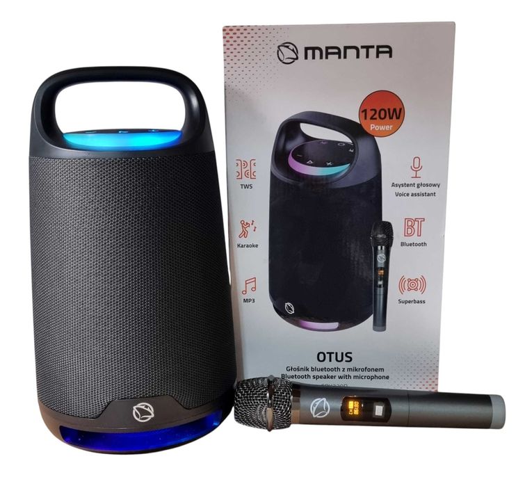 Głośnik przenośny bluetooth Manta SPK330B