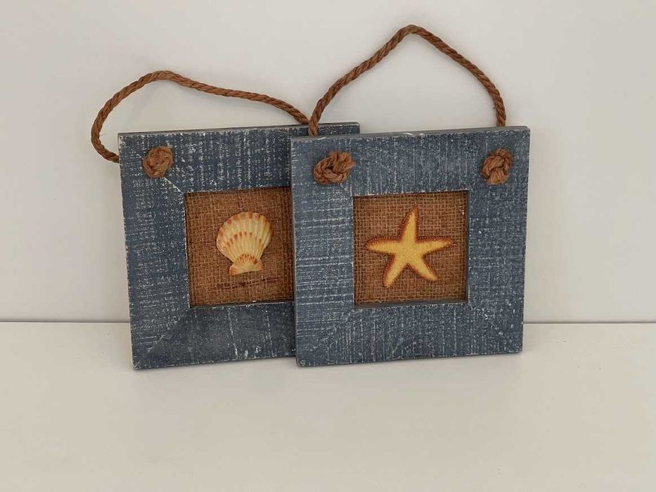 Conjunto 2 Quadros Artesanais