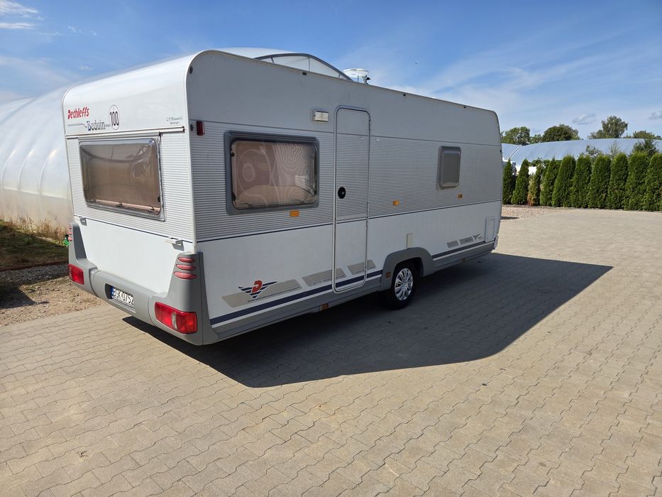 Dethleffs Beduin 520 super stan z przedsionkiem Brand