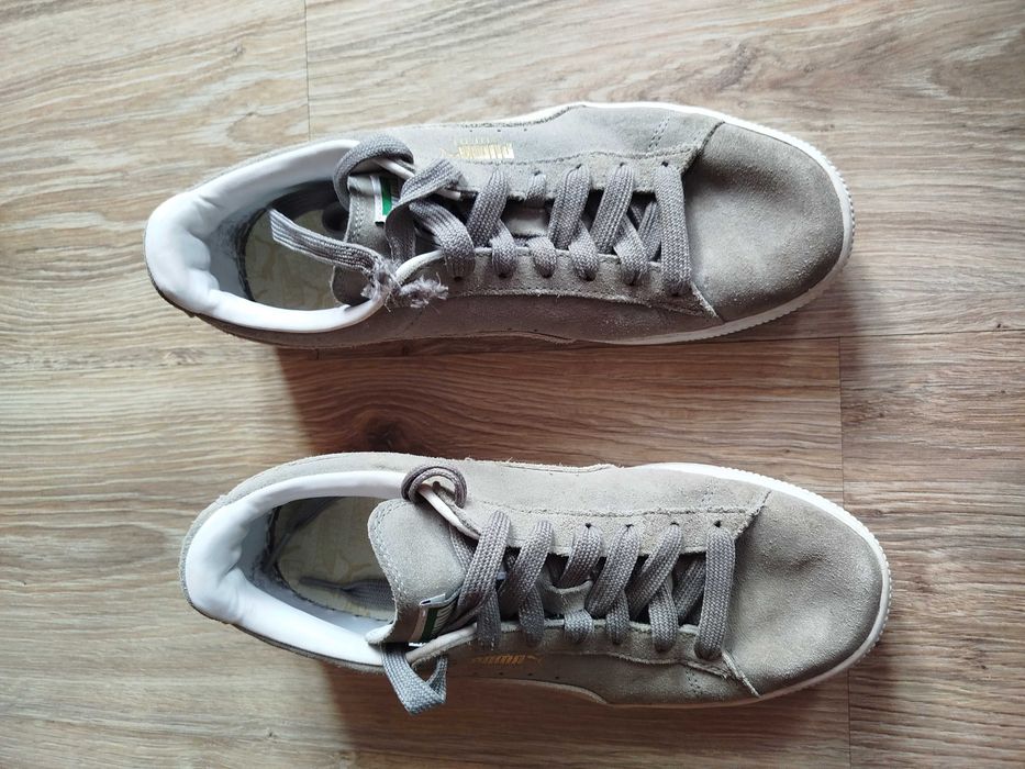 Szare trampki puma suede