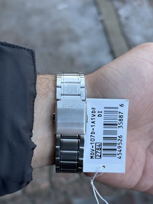 Новий оригінальний годинник Casio mdv-107 часы касіо гарантія 2 роки